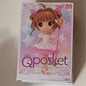 BNIB CARD CAPTOR SAKURA CARD QPOSKET
SAKURA KINOMOTO FIG VER A ⭐️ 🌸